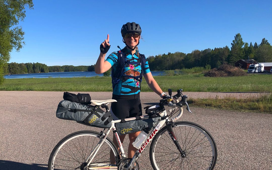 Cykeläventyret från Stockholm till Jämtland