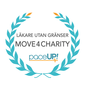 PaceUp Move4Charity Läkare utan Gränser