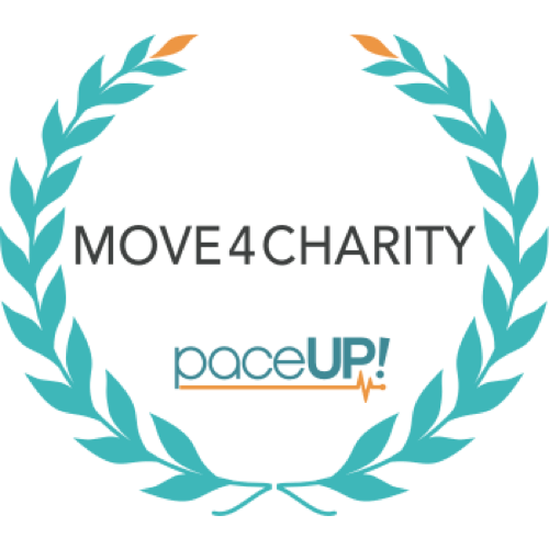 PaceUp Move4Charity logo