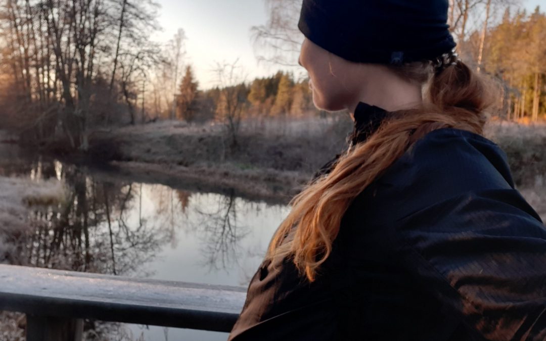 Lisa springer vidare i första snöflingornas fall